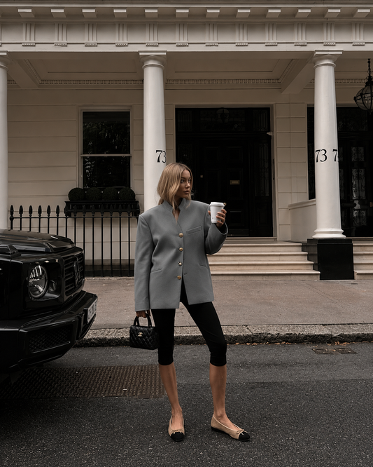 Blazer oversize à épaulettes n17 taille unique